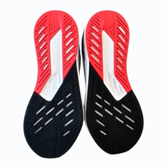 Adidas Mens Duramo Speed White Running Shoes Sneakers Size 12 - Picture 6 of 9